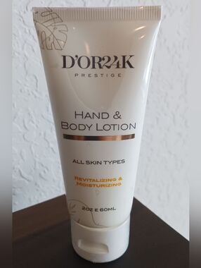 D'or24K Prestige Hand and Body Lotion New Sealed